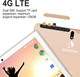 Планшет 10.1" Full HD AOYODKG A22 4/64Gb 4G 2-SIM 8 ядер Android 10 8000 mAh Золотистий Б/В - зображення 4