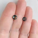 Набір прикрас Hand Made з яскравими кристалами Swarovski кольору Volcano - зображення 4