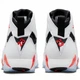 Кроссовки Air Jordan 7 Retro White Infrared White CU9307-160 40 - изображение 6