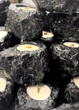 Аромасвеча из натурального камня и соевого воска, Лабрадорит M - изображение 2