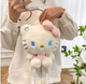 Hello Kitty рюкзак игрушка плюшевая мягкая для девочки Китти белый 23см (AN)20988 - изображение 8