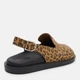 Женские сандалии кожаные Ashoes Клоги 008 41 26 см Леопард (ROZ6501005845) - изображение 5