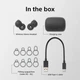 Бездротові навушники Sony Linkbuds WF-L900 (WFL900H.CE7) темно сірі - зображення 4
