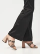 Женские босоножки кожаные Ashoes 3040 36 23.5 см Карамель/Леопард (ROZ6501005907) - изображение 2