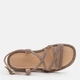 Женские сандалии замшевые Ashoes 3043 38 24.5 см Капучино (ROZ6501005914) - изображение 6