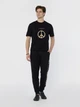 Футболка хлопковая длинная мужская Arber T-Shirt Ff19 F13.20.02.332 L Черная (ARB9100253950006) - изображение 3