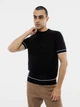 Футболка хлопковая длинная мужская Arber Crew-Neck Ss N-Avt-120 M09.60.02.521 L Черная (ARB2800000517939) - изображение 4