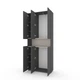 Шкаф Metkas Home B001 900x350x2130 ЛДСП Антрацит - Кашемир - изображение 2