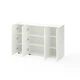 Комод Metkas Home B020 1400x350x920 ЛДСП Білий сніг - зображення 2