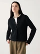 Кардиган вязаный женский UNIQLO 468776168 2XL Черный (1159829833) - изображение 1
