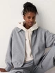 Бомбер женский UNIQLO 217993356 2XL Серый (1159829925) - изображение 1