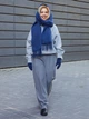 Бомбер женский UNIQLO 217993356 2XL Серый (1159829925) - изображение 5