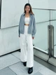 Бомбер женский UNIQLO 217993356 2XL Серый (1159829925) - изображение 12