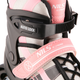 Łyżworolki Nils Extreme NH18366A 2w1 z wymienną płozą hokejową 39-42 L Różowo-Białe (5907695525137) - obraz 6