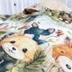 Полуторна дитяча постільна білизна для матраса 190х90 см Oh My Kids «Звірята» - зображення 13