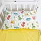 Постельное бельё в детскую кроватку Oh My Kids "Dino" желтый - изображение 5