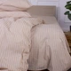 Простынь на резинке MirSon Ranforce Elite 17-0602 Stripe Creamy 200x200x25 см (2200008050818) - изображение 2