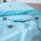 Простынь MirSon Ranforce Elite 17-4736 Green leaves 180x220 см (2200008926533) - изображение 5