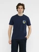 Футболка хлопковая длинная мужская Arber T-Shirt Ff19 F13.05.09.411 M Синяя (9100431870003) - изображение 1