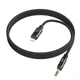 Аудиокабель BOROFONE BL22 iP to 3.5mm male, nylon braid, 1m, Black 6941991117749 - изображение 4