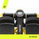 Тренажер Степпер для фитнеса с эспандерами TREXO TRX-FS100 фитнес-степпер до 100 кг Черный с желтым - изображение 3