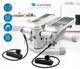 Тренажер Степпер 2в1 TWIST STEPPER Sapphire SG-1090S с эспандерами до 120 кг Белый - изображение 5