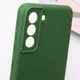 Чехол на Samsung Galaxy S21 / для самсунг галакси С21 ТПУ Зеленый / Dark green - изображение 5