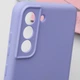 Чехол на Samsung Galaxy S21 / для самсунг галакси С21 ТПУ Сиреневый / Dasheen - изображение 5