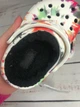 Сабо дитячі для дівчинки CROCKS Lined Tie Dye 20/21р-13см Різнобарвний (661) - зображення 4