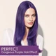 Фарбуючий шампунь для волосся MEIDU 3 в 1 фіолетовий 500 мл Purple - зображення 8