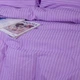 Простынь на резинке MirSon 160x190 см Ranforce Elite 17-0618 Stripe Purple (2200008203405) - изображение 3