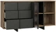 Комод Frisco левый JOKKAZ 1596x857x420 Дуб Флагстафф/Чорний 1д3ш (23254-JKZK221L) - изображение 2