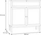 Комод Frisco PENKRIDGE 999x1014x417 Светло-серый/Дуб глиняный 2д1ш (23290-PKDK221) - изображение 6