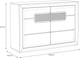 Комод Frisco TIZIANO 1338x914x435 Дуб античный/Бежевый глянец 2д (7414-TZK22B) - изображение 4
