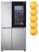 Холодильник LG Side-by-side Нержавіюча сталь 91,3х179х73,5 см (682596) - зображення 1