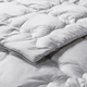 Одеяло MirSon антиаллергенное Дэми №1048 Silver Cloud с эвкалиптовым волокном 140x205 см (2200010355673) - изображение 3