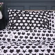 Комплект постельного белья MirSon Полуторный Евро 160х220 см 17-0673 Monochrome Meows Ranforce Elite (2200010185102) - изображение 4