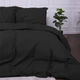 Комплект постільної білизни MirSon сімейний 160x220 см х 2 шт 17-0611 Stripe Black Ranforce Elite (2200008200435) - зображення 3