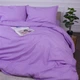 Комплект постельного белья MirSon Ranforce Elite Полуторный Евро 160х220 см 17-0618 Stripe Purple Ranforce (2200008203283) - изображение 6