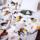 Комплект постельного белья MirSon King Size 220х240 см 17-0595 Пес Патрон бязь (2200008418236) - изображение 3