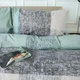 Комплект постельного белья MirSon полуторный евро 160x220 см 17-4816 Meren бязь (2200009019807) - изображение 5