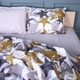 Комплект постельного белья Mirson Полуторный Евро 160х220 см 17-0708 Smoky Starlight Бязь (2200010618037) - изображение 2