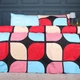 Комплект постельного белья MirSon полуторный евро 160x220 см 17-0747 Turquoise Details Ranforce Elite (2200010847246) - изображение 1