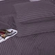 Простынь на резинке MirSon Ranforce Elite 17-0603 Stripe Violet 180x190x25 см (2200008051792) - изображение 3