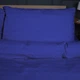 Простынь на резинке MirSon двуспальная 180x200+25 см Stripe 17-0609 Blue Бязь (2200008055301) - изображение 5