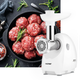 Мясорубка электрическая 10 в 1 Zelmer ZMM4055B 1900 Вт 2,5 кг/мин 10 насадок кеббе колбаса соковыжималка терка шинковка драники кухонный комбайн белая - изображение 2