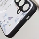 Противоударный TPU+PC чехол Secret Garden with MagFit для Samsung Galaxy S24 White - изображение 11