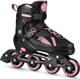 Łyżworolki Nils Extreme 2 w 1 NH382 31-34 S Czarno-Różowe (5907695583267) - obraz 2