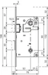Замок AGB Centro WC18/90/50 Бронза (B01013.50.22) - изображение 2