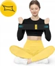 Резинка для фитнеса и спорта из ткани 4FIZJO Hip Band 15-20 кг Black/Blue (P-5907739310293) - изображение 3